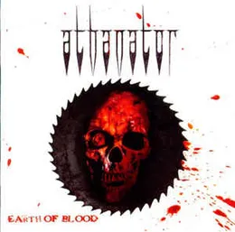 Earth of Blood von Athanator – Album Cover