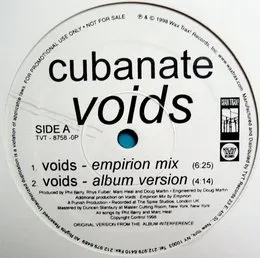 Voids von Cubanate – Album Cover