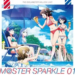 THE IDOLM@STER MILLION LIVE! M@STER SPARKLE 01 von 豊川風花 – Album Cover