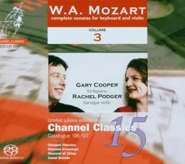 Complete Sonatas for Keyboard and Violin, Volume 3 von Gary Cooper – Album Cover