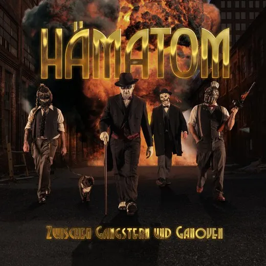 Zwischen Gangstern und Ganoven von Hämatom – Album Cover
