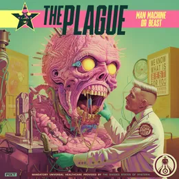 Man Machine or Beast von The Plague – Cover