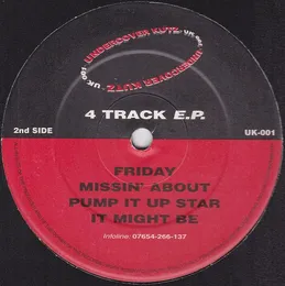 4 Track E.P. von DJ EZ – Cover