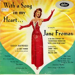With a Song in My Heart von Jane Froman – Cover