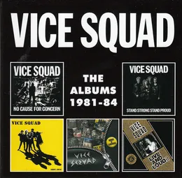 The Albums 1981-1984 von Vice Squad – Album Cover