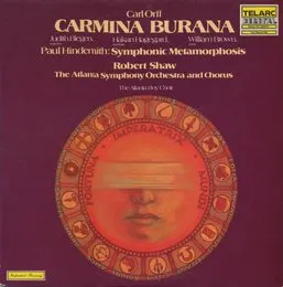 Carmina Burana von Robert Shaw – Album Cover