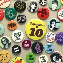 Supergrass Is 10. The Best of 94–04 von Supergrass – Cover