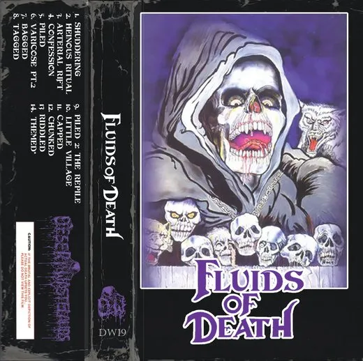 Fluids of Death von Fluids – Album Cover