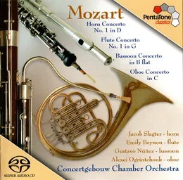 Horn Concerto no. 1 in D / Flute Concerto no. 1 in G / Bassoon Concerto in B-flat / Oboe Concerto in C von Алексей Огринчук – Album Cover