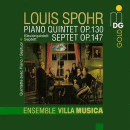 Piano Quintet, op. 130 / Septet, op. 147 von Louis Spohr – Album Cover
