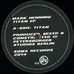 Titan EP von Mark Henning – Cover
