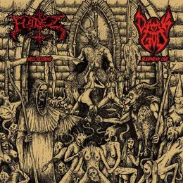 Hell Sessions / Blasphemy Live von Hadez – Cover