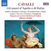 Gli amori d'Apollo e di Dafne von Francesco Cavalli – Album Cover