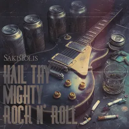 Hail Thy Mighty Rock ’n’ Roll von Sakis Tolis – Album Cover