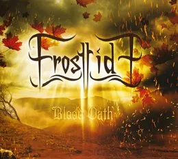 Blood Oath von Frosttide – Album Cover