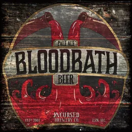 Beer Bloodbath von Incursed – Cover