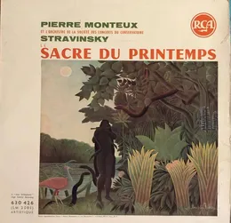 Le Sacre du printemps von Игорь Фёдорович Стравинский – Album Cover
