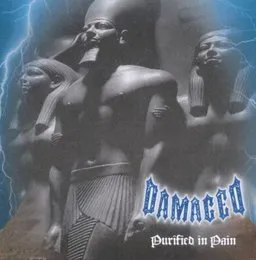 Purified in Pain von Damaged – Album Cover