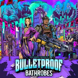 Bulletproof Bathrobes von Mickey Diamond – Album Cover