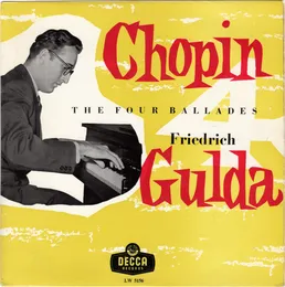 The Four Ballades von Friedrich Gulda – Album Cover