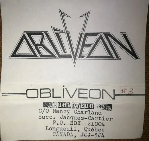Pre-Production Demo 89 von Obliveon – Cover