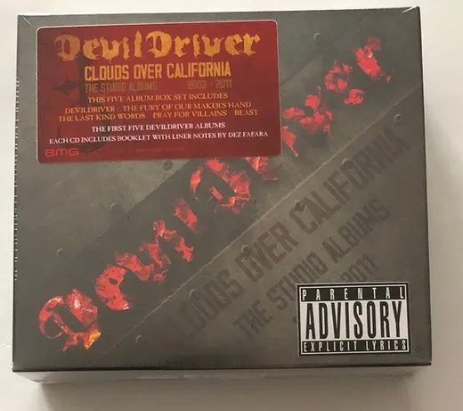 Clouds Over California von DevilDriver – Album Cover