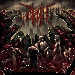 Abortifacient Whore Lobotomizer von Putridity – Album Cover