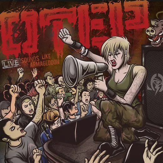 Sounds Like Armageddon von Otep – Album Cover