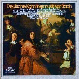 Deutsche Kammermusik vor Bach von Dieterich Buxtehude – Album Cover