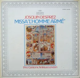 Missa "L'Homme Armé" von Pro Cantione Antiqua – Album Cover