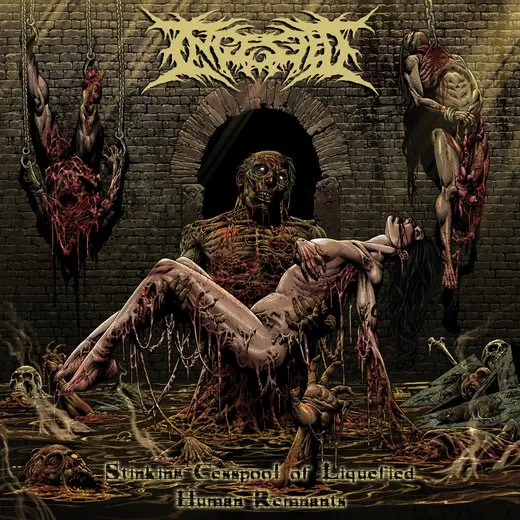 Butchered and Devoured von Ingested – Album Cover