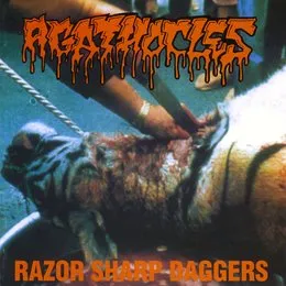 Razor Sharp Daggers von Agathocles – Album Cover