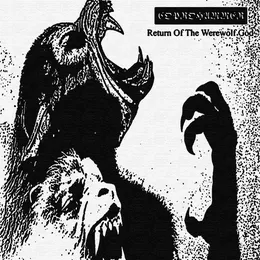 Return of the Werewolf God von Coprohammer – Album Cover