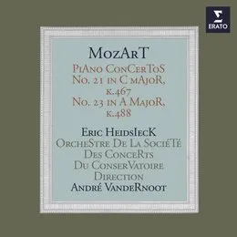 Piano Concertos nos. 21 & 23 von Éric Heidsieck – Album Cover