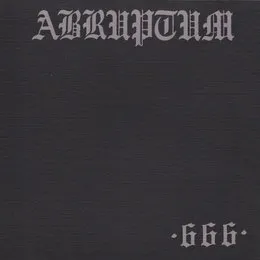 •666• von Abruptum – Cover