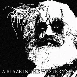 A Blaze in the Western Sky von Marxthrone – Cover