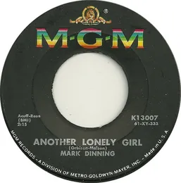 Another Lonely Girl / Can't Forget von Mark Dinning – Cover