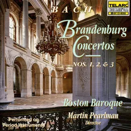 Brandenburg Concertos nos. 1, 2, & 3 von Boston Baroque – Album Cover