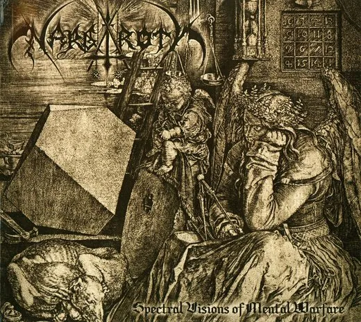 Spectral Visions of Mental Warfare von Nargaroth – Album Cover