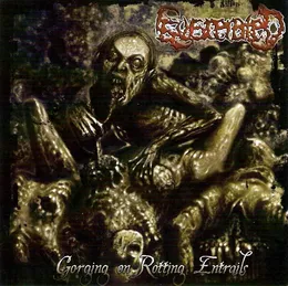Gorging on Rotting Entrails von Eviscerated – Album Cover