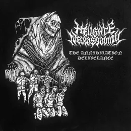 The Annihilation Deliverance von Hellgate Necrosodomy – Album Cover