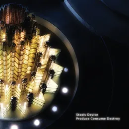Produce, Consume, Destroy von Stasis Device – Album Cover