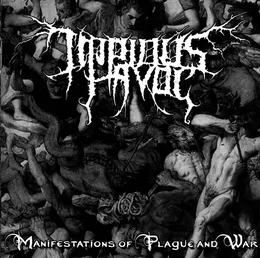 Manifestations of Plague and War von Impious Havoc – Album Cover