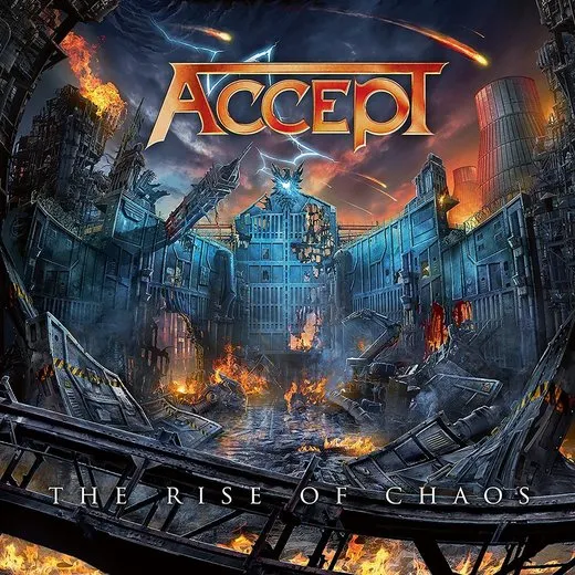 The Rise of Chaos von Accept – Album Cover