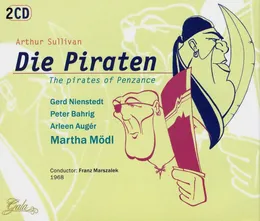 Die Piraten (The Pirates of Penzance) von Martha Mödl – Cover