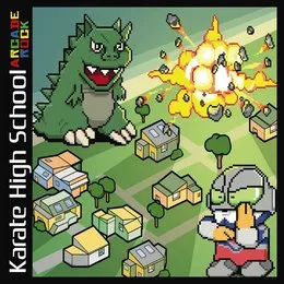 Arcade Rock von Karate High School – Album Cover