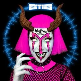 MonStars Remixes von Extize – Album Cover