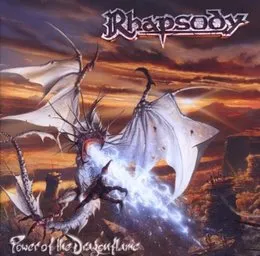 Power of the Dragonflame von Rhapsody of Fire – Album Cover
