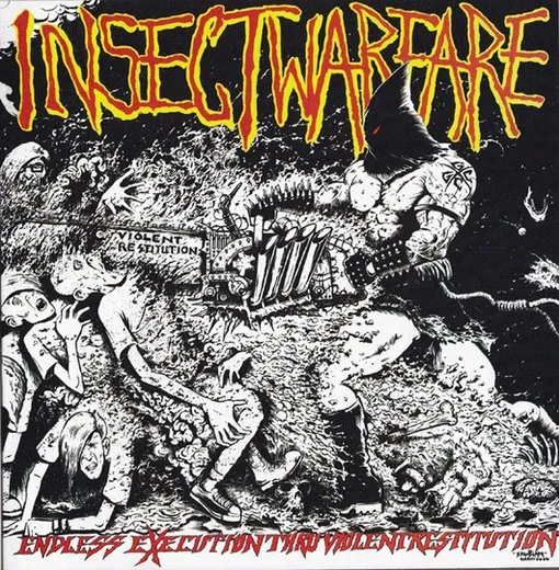 Endless Execution Thru Violent Restitution von Insect Warfare – Cover