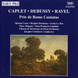 Prix de Rome Cantatas von André Caplet – Album Cover